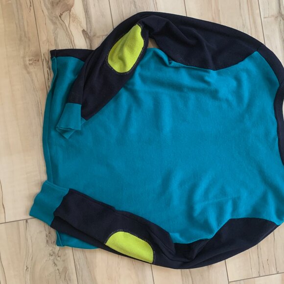 Vintage Colour block Cardigan - Picture 2 of 2